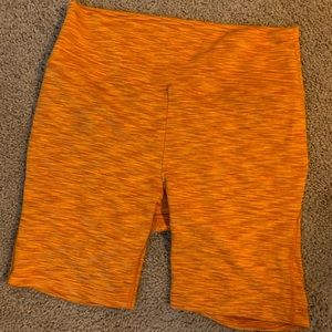 Outdoor Voices Freeform Shorts in Tangerine
